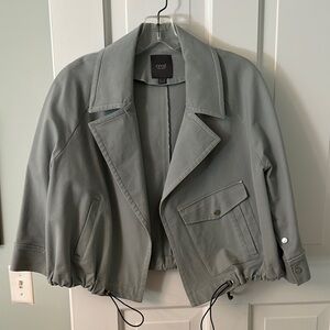 Lysse small Women's baby blue motorcycle jacket